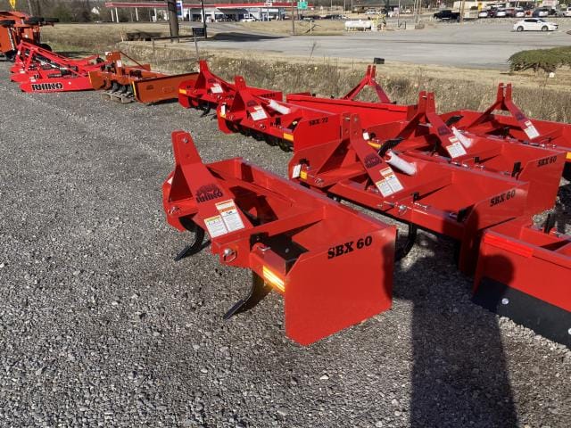 New Rhino 5ft SBX Series Box Blade with Scarifiers
