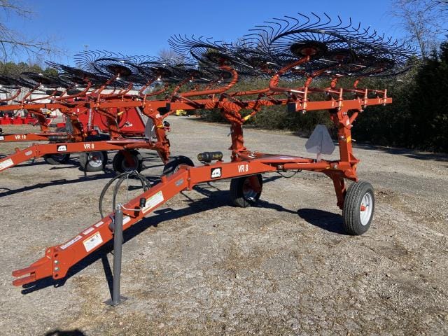 New Rhino 8 Wheel V Type Hay Rake