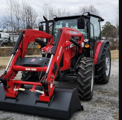 New Massey Ferguson 5710 Global Series Deluxe Cab Tractor/FL3723 Loader