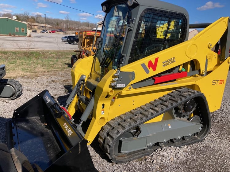 Wacker Neuson ST 31 Rubber Tracked Skid Steer Loader w/climate controlled cab