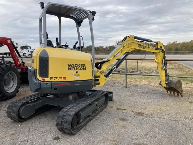 Pre Owned Wacker Neuson EZ 28 Mini Ex Canopy and VDS*
