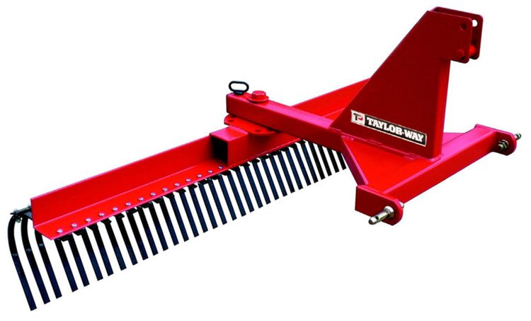 5ft Landscape Rake by Taylor Pittsburgh
